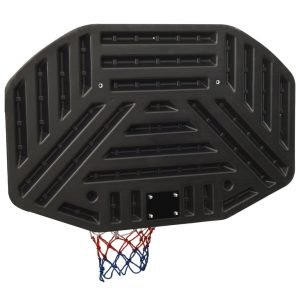 VIDAXL BASKETBALL BACKBOARD BLACK 109×71:MAN: CM POLYETHENE