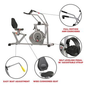 CROSS TRAINING MAGNETIC RECUMBENT BIKE